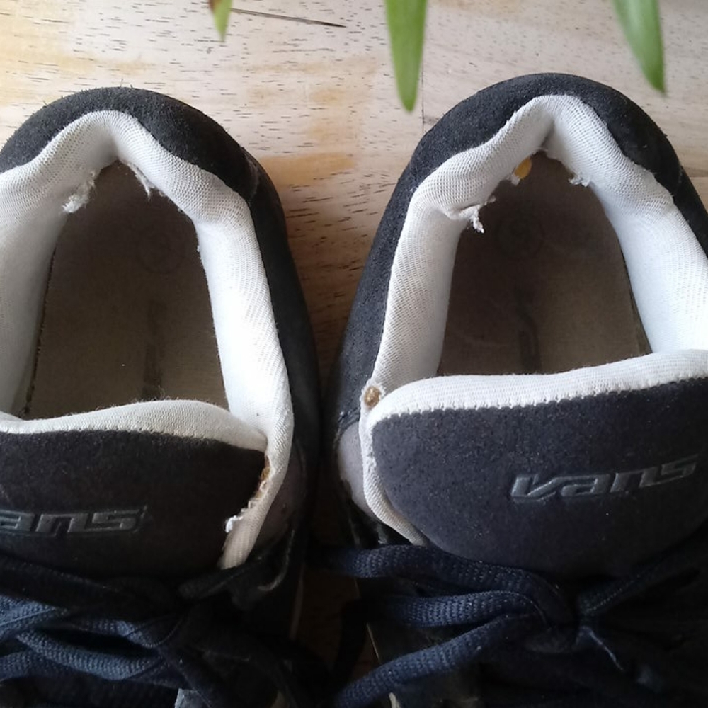 Vintage VANS skate shoes BERCY 40575-76 90'S ERA - Picture 6 of 13